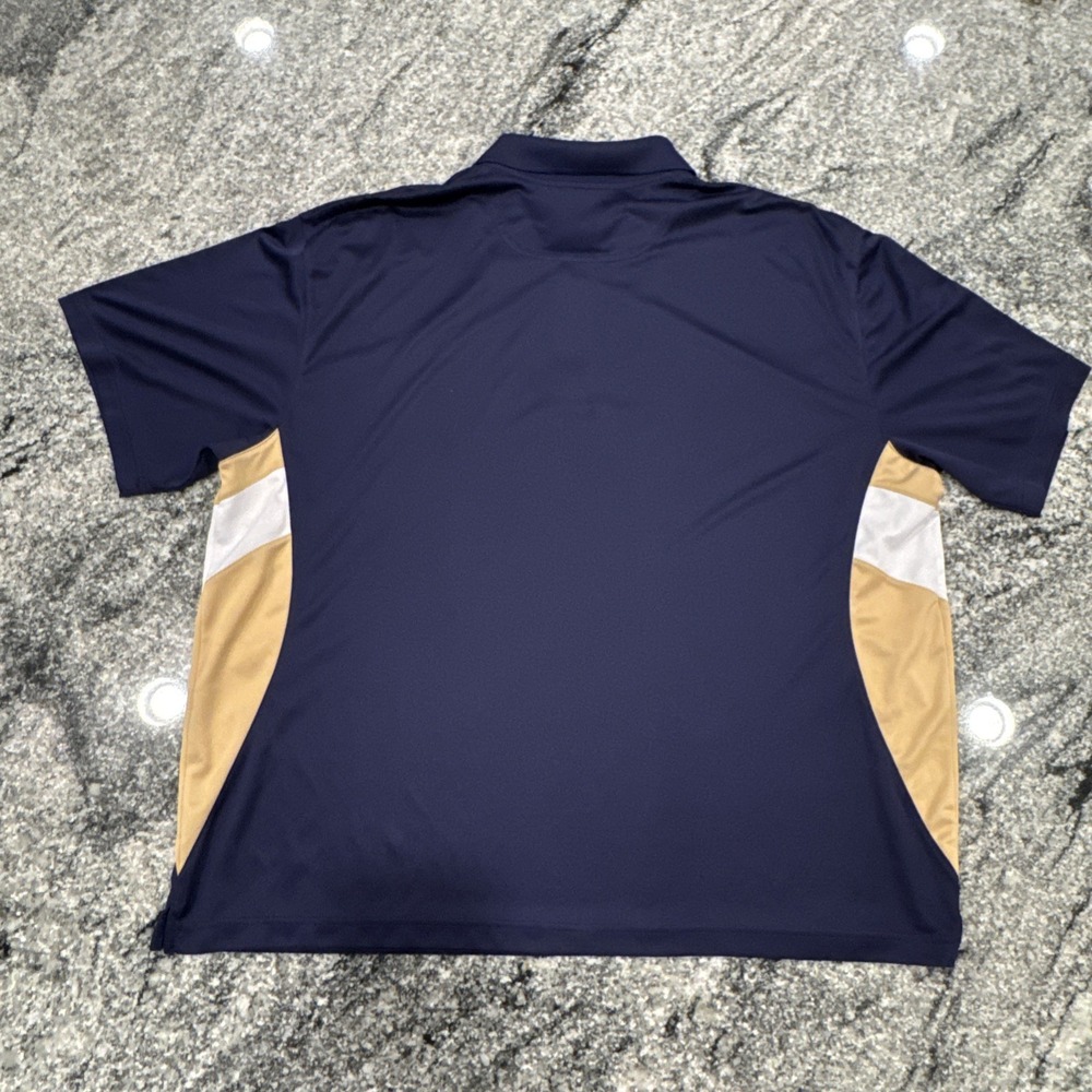Notre Dame Fighting Irish Shirt Mens Navy Blue Gold NCAA Football By KA Inc  3XL - Picture 8 of 8